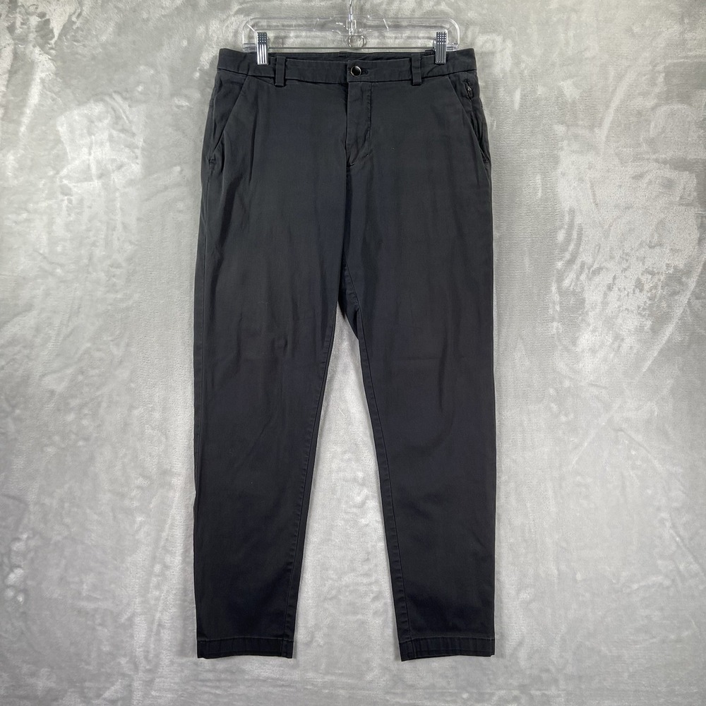 Lululemon Pants men's 32x28 Commission Slim Fit Chino Performance Stretch Black